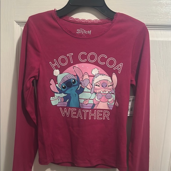 Kids Long Sleeve Shirt - Red - Picture 1 of 5